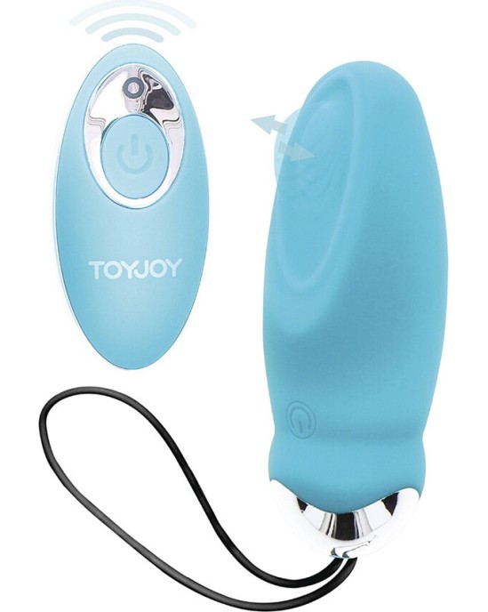 Toyjoy HAPPINESS I'M SO EGGCITED REMOTE CONTROL VIBRATOR BLUE