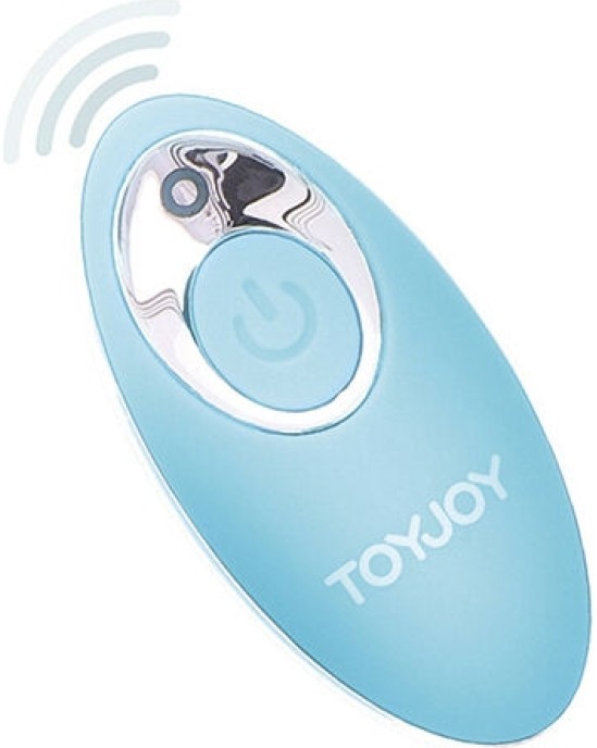 Toyjoy HAPPINESS I'M SO EGGCITED REMOTE CONTROL VIBRATOR BLUE