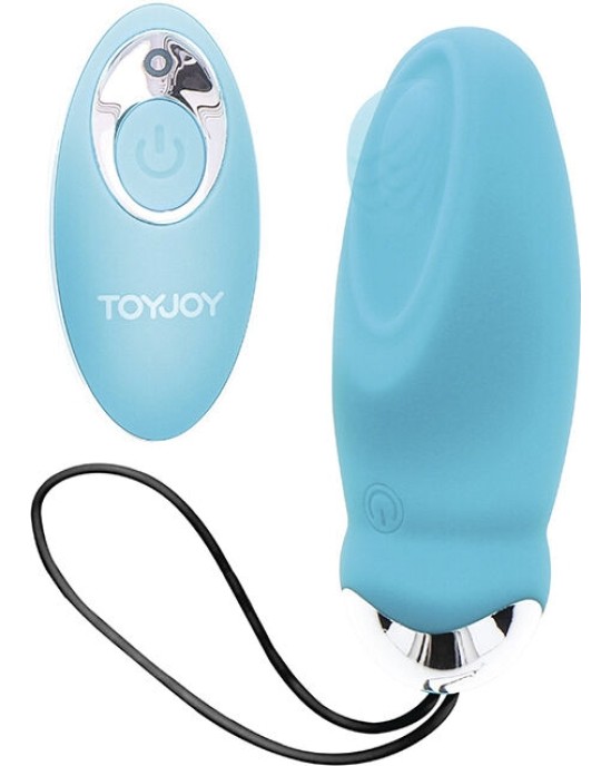 Toyjoy HAPPINESS I'M SO EGGCITED REMOTE CONTROL VIBRATOR BLUE