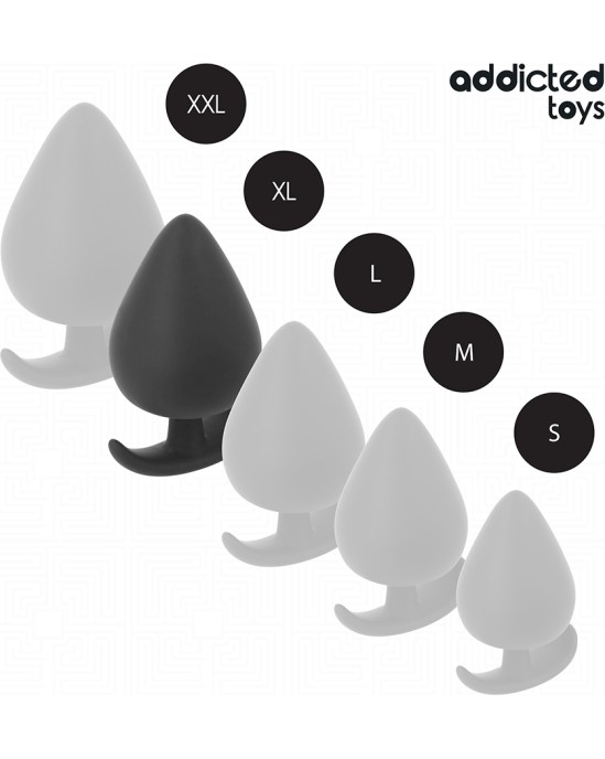 Addicted Toys ANAL PLUG SILICONE SIZE XL 9.5 CM