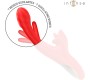 Intense Fun INTENSE - JESSICA MULTIFUNCTION VIBRATOR CLITORIS STIMULATION 24.8 CM RED