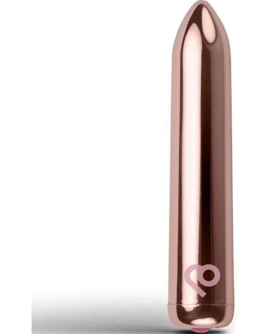 Rocks-Off RECHARGEABLE VIBRATING BULLET GOLDEN ROSE