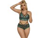 Subblime Sets SUBBLIME - 954086 BRA + BIKSES LACE GREEN S/M