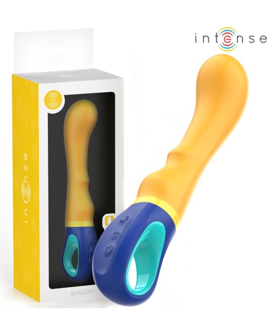 Intense Fun INTENSE - SHAGGY G-SPOT VIBRATOR YELLOW