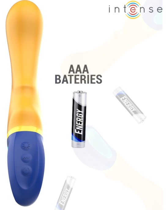 Intense Fun INTENSE - SHAGGY G-SPOT VIBRATOR YELLOW