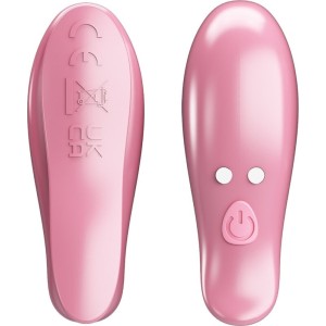 Pretty Love CAILEY NIPPLE CLAMPS 10 VIBRATIONS REMOTE CONTROL PINK