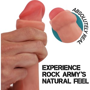 Rock Army ROCKARMY - LIQUID SILICONE RAPTOR 24 CM -O- 4.4 CM