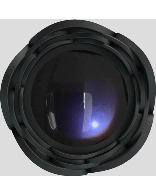 Pretty Love VARIAN ANAL PLUG WITH LED LIGHT BLACK 10.8 CM