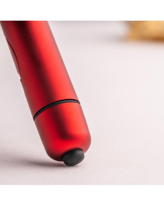 Rocks-Off RO-90 SCARLET VELVET VIBRATING BULLET RED