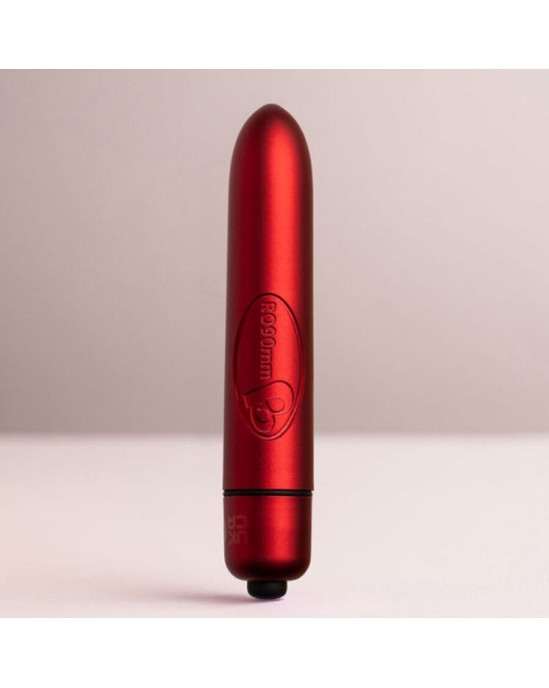 Rocks-Off RO-90 SCARLET VELVET VIBRATING BULLET RED