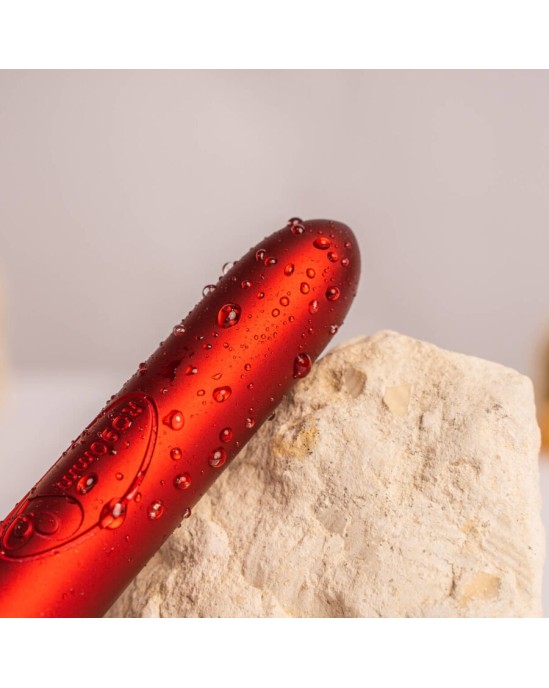 Rocks-Off RO-90 SCARLET VELVET VIBRATING BULLET RED