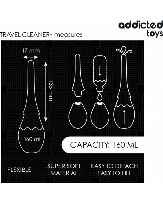 Addicted Toys TRAVEL CLEANER SILICONE MODEL 3