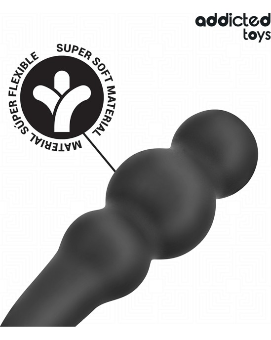 Addicted Toys ANAL PLUG WITH RING SILICONE MODEL 1