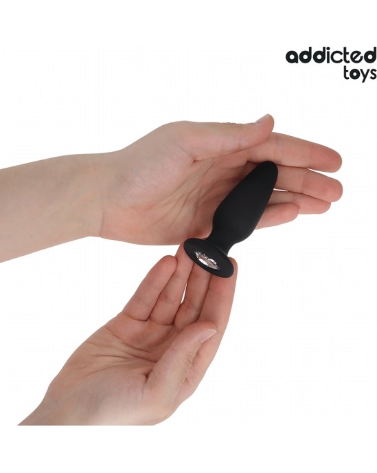 Addicted Toys ANAL PLUG WITH JEWEL SILICONE SIZE S 8.8 CM