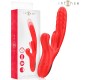 Intense Fun INTENSE - KAROL MULTIFUNCTION VIBRATOR THRUST & STIMULATION & STIMULATING WAVES RED