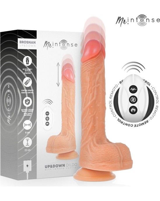 Mr. Intense MR INTENSE - BROSNAN REALISTIC PENIS REMOTE CONTROL 22 CM -O- 4 CM