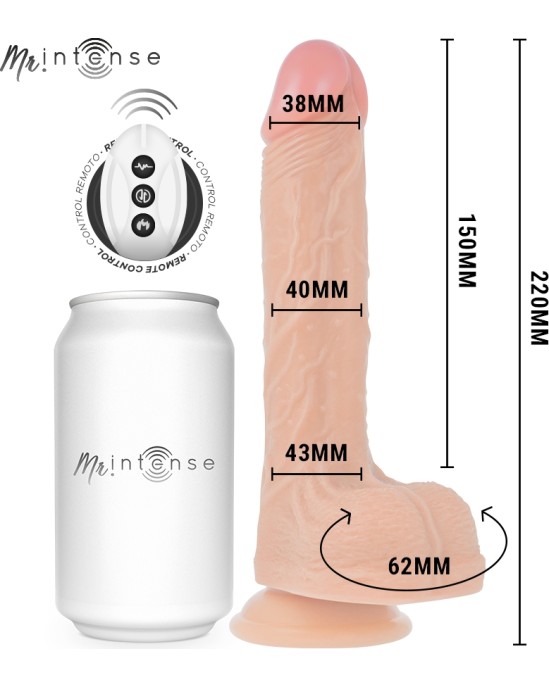 Mr. Intense MR INTENSE - BROSNAN REALISTIC PENIS REMOTE CONTROL 22 CM -O- 4 CM