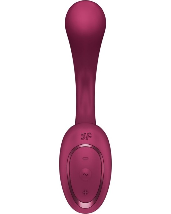 Satisfyer Vibrator SATISFYER - G FOR GODDESS 2 RABBIT VIBRATOR BOTTLE BORDEAUX