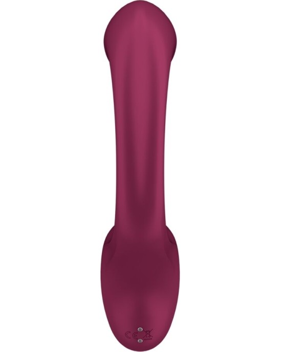 Satisfyer Vibrator SATISFYER - G FOR GODDESS 2 RABBIT VIBRATOR BOTTLE BORDEAUX