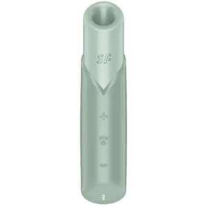 Satisfyer Air Pulse SATISFYER - NAUGHTY KISS WAVE CLITORIS STIMULATOR AQUAMARINE