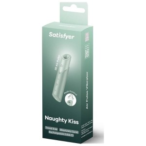 Satisfyer Air Pulse SATISFYER - NAUGHTY KISS WAVE CLITORIS STIMULATOR AQUAMARINE