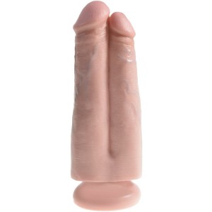 King Cock TWO COCKS ONE HOLE 20.3 CM