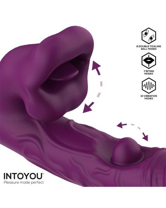 Intoyou Bella Vibe with Double Tickling Ball and Biting 3 Motors