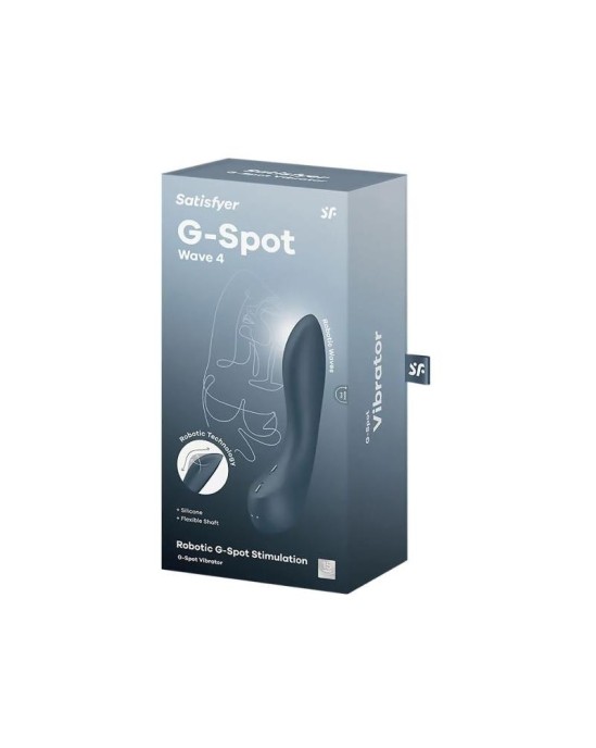 Satisfyer G-Spot Wave 4 robotu stimulācija tumši zila