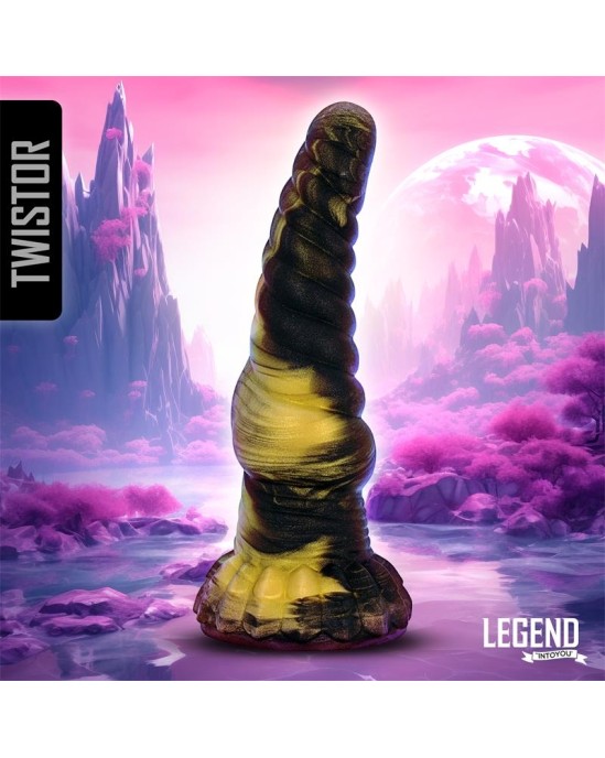 Legend Twistor Liquid Silikona Dildo 17,6 cm