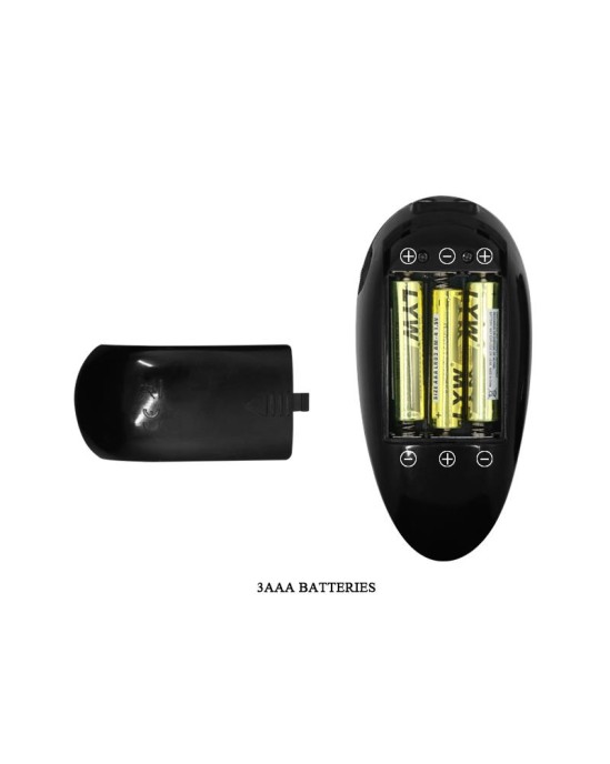 Baile Oliver Vibrating Realistic Dildo with Rotation and Remote Control