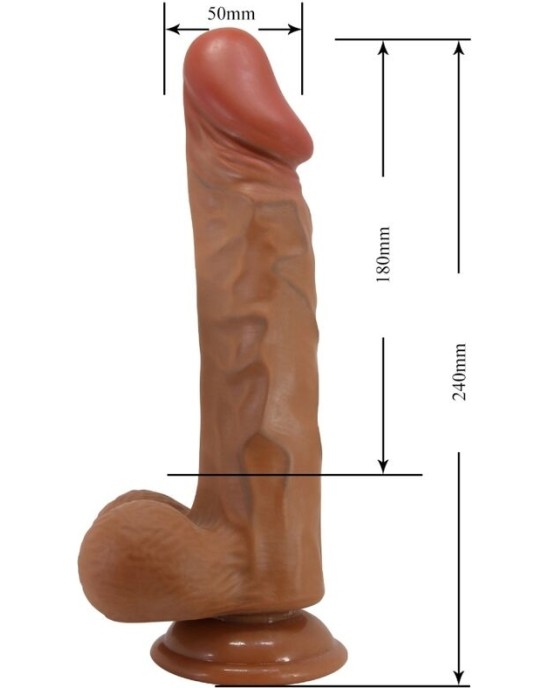Baile BURAQ REALISTIC DILDO 24 CM FLESH