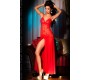 Chilirose BABYDOLL AND THONG CR-3471 RED - 36 S