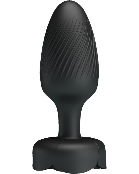 Pretty Love OSBORN ANAL PLUG WITH LED LIGHT BLACK 9.8 CM