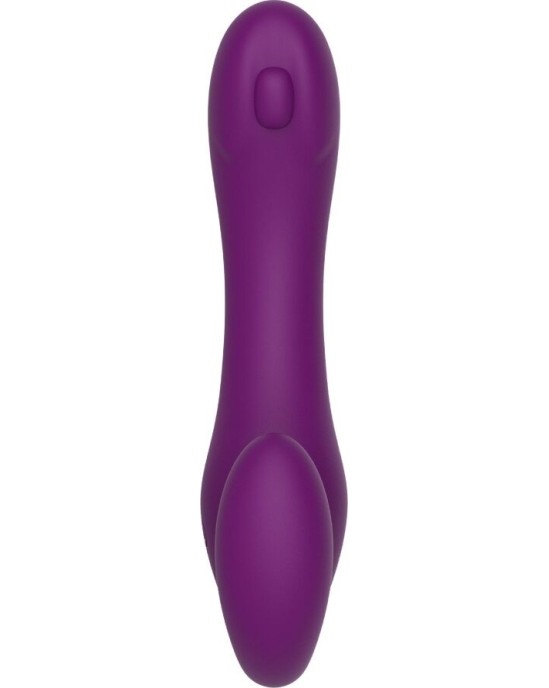 Xocoon 2 IN 1 STRAPLESS STRAP-ON VIBRATOR WITH REMOTE CONTROL PURPLE