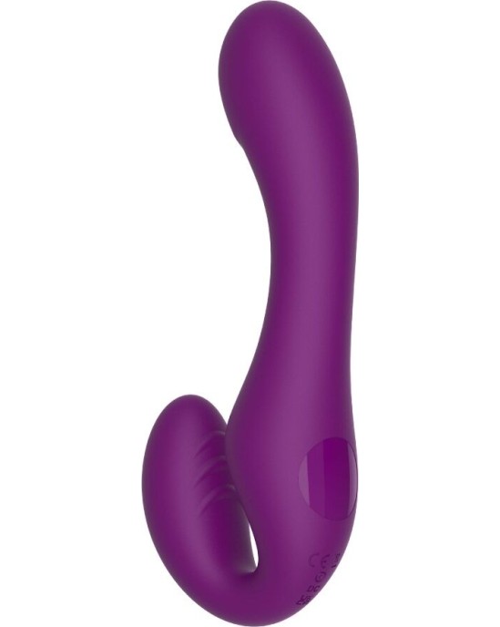 Xocoon 2 IN 1 STRAPLESS STRAP-ON VIBRATOR WITH REMOTE CONTROL PURPLE