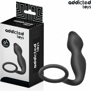 Addicted Toys ANAL PLUG WITH RING SILICONE MODEL 2