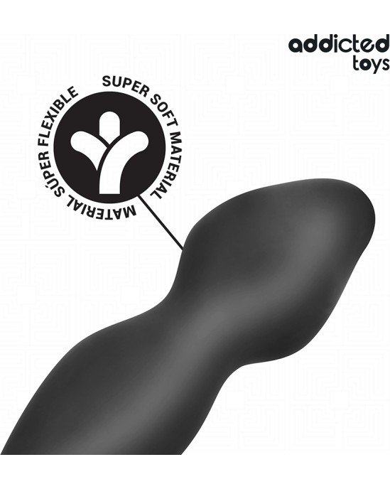 Addicted Toys ANAL PLUG WITH RING SILICONE MODEL 2