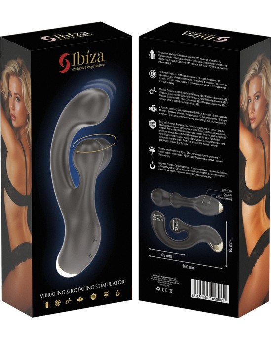 Ibiza Technology IBIZA - VIBRATING & ROTATING STIMULATOR