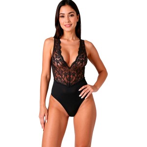 Passion Woman Teddies PASSION - EVALIE BODY BLACK S/M