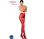 Passion Woman Garter & Stock PASSION - TIOPEN 008 RED TIGHTS 3/4 30 DEN
