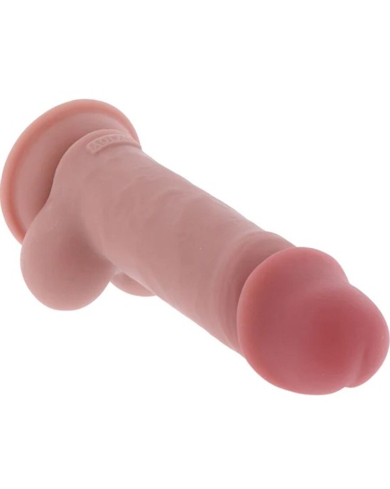 Get Real DELUXE REALISTIC PENIS WITH TESTICLES EXTRA THICK 17 CM
