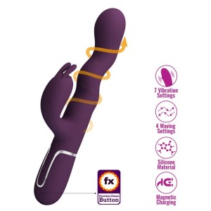 Prettylove Laursen Vibrator with Waving Modes