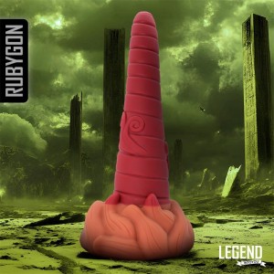 Legend Rubygon Liquid Silikona Dildo 24,5 cm