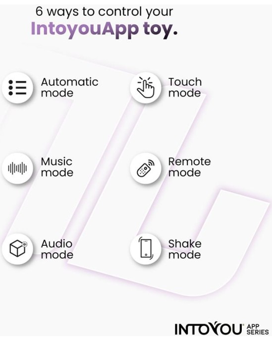 Intoyou App Series Logan Vibrating Egg with App Unibody Purple