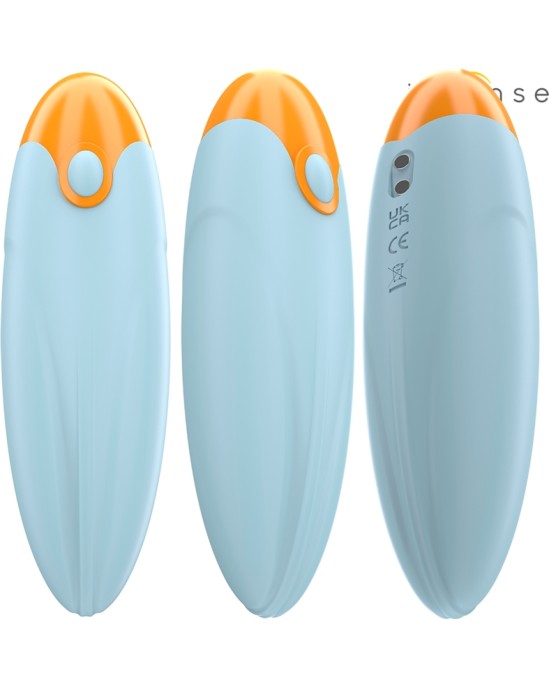 Intense Fun INTENSE — MIKE VIBRATING BULLET 10 VIBRATIONS BLUE TĀLVADĪBAS PULTS