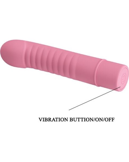 Prettylove Stimulators Mick Silicone Pink