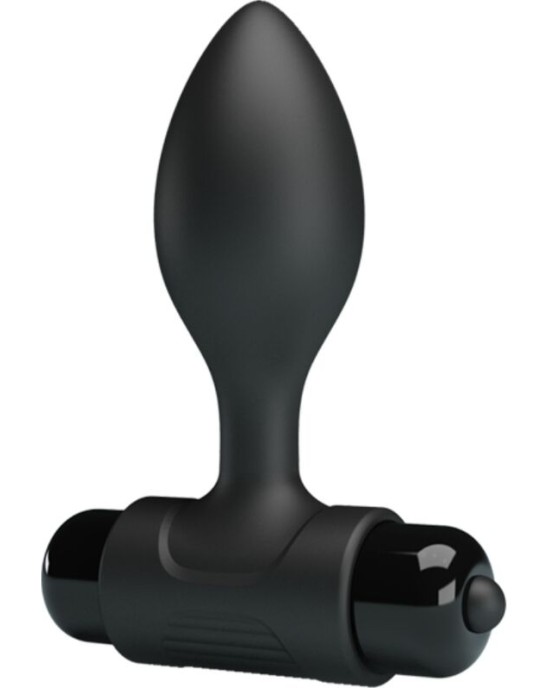 Pretty Love VIBRA BUTT 10 VIBRATIONS ANAL PLUG BLACK