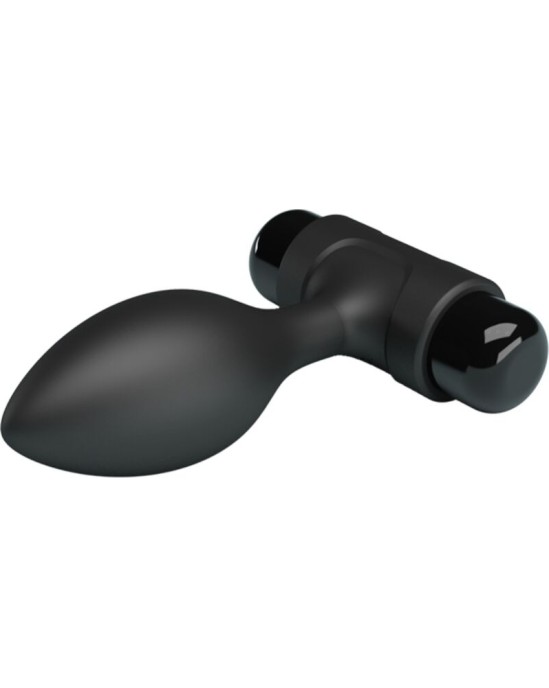 Pretty Love VIBRA BUTT 10 VIBRATIONS ANAL PLUG BLACK