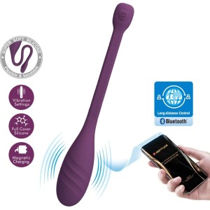 Pretty Love Smart PRETTY LOVE - LEVIATHAN APP CONTROLLED VIBRATOR PURPLE