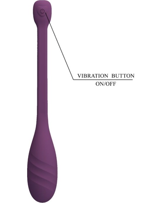 Pretty Love Smart PRETTY LOVE - LEVIATHAN APP CONTROLLED VIBRATOR PURPLE